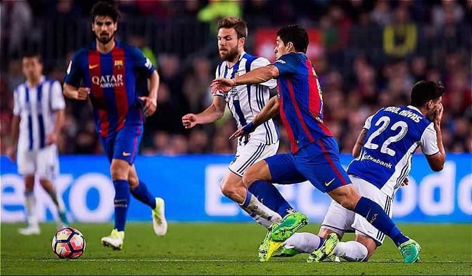 Soi keo nha cai Real Sociedad vs Barcelona 14 12 2019 VDQG Tay Ban Nha