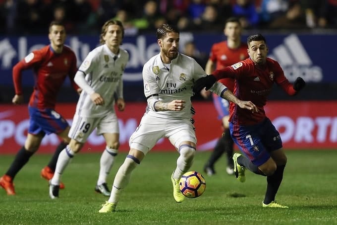 Soi keo nha cai Osasuna vs Real Madrid 09 02 2020 VDQG Tay Ban Nha