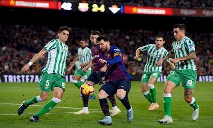 Soi keo nha cai Real Betis vs Barcelona 09 02 2020 VDQG Tay Ban Nha